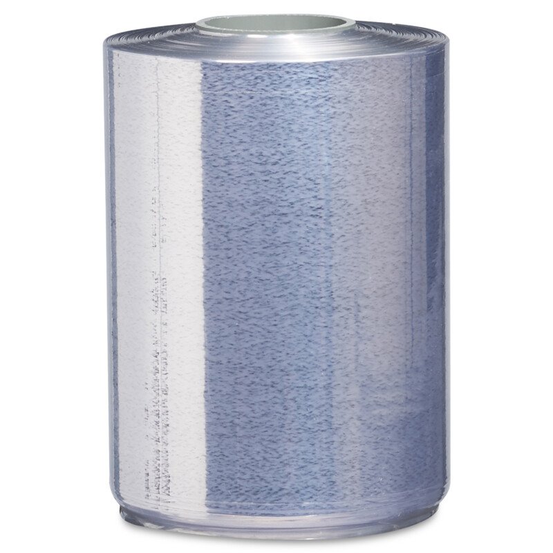 Shrink Film PVC Clear Wrap 450/900mmx450m 25 Microns Centre Fold Roll