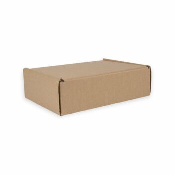 Small Parcel Postal Boxes Int 185x140x55mm Tuck In Flaps Pack 50