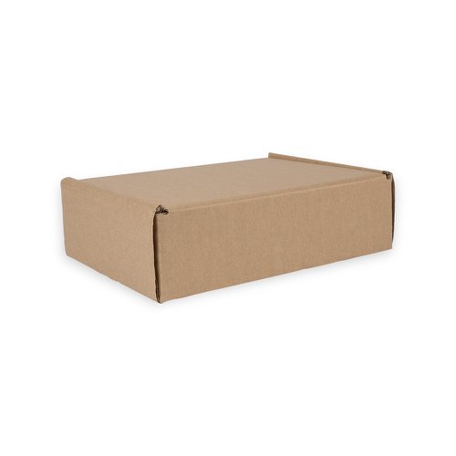 Small Parcel Postal Boxes Int 185x140x55mm Tuck In Flaps Pack 50