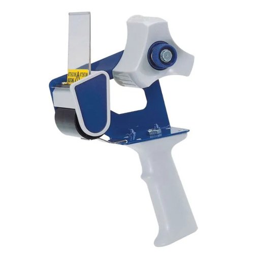 Tape Dispenser Retractable Blade Hand Held Pistol Grip 50mm PD707P