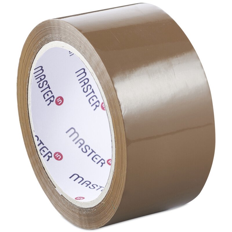 Vinyl Packaging Tapes Buff Brown 72mmx66m 32mic Box 24 Rolls