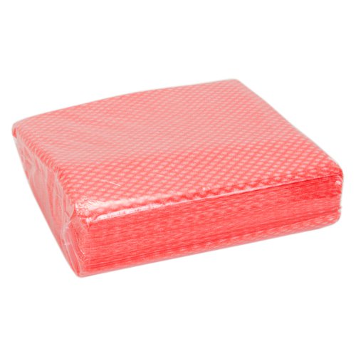 All Purpose Cleaning Cloths Red - Pack 50