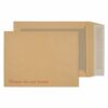 Board Backed Envelopes 241x178mm 9.5x7inch - Pack 125