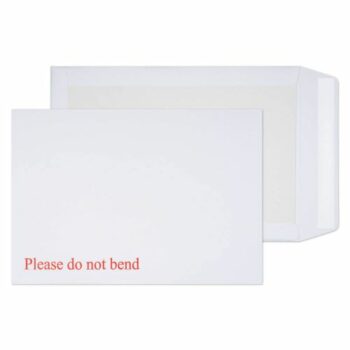 Board Backed Envelopes C4 White 324x229mm - Pack 125