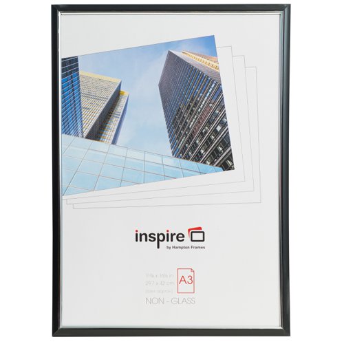 Certificate Frame Black A3