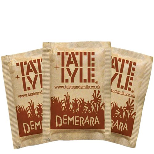 Tate & Lyle Demerara Sugar Sachets - Pack 1000