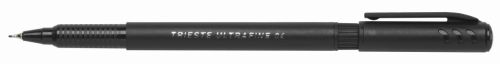 Fibre Tip Pens Black Medium - Pack 12