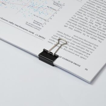 Foldback Clips 19mm [Pack 10]