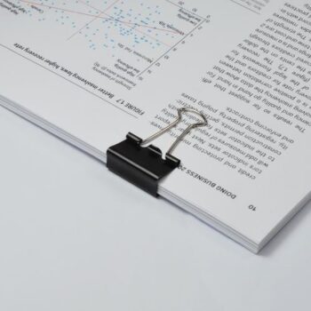 Foldback Clips 25mm [Pack 10]