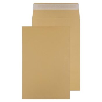 Gusset Envelopes Manilla 381x254x25mm - Pack 125