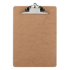 Hardboard Clipboard A4 Portrait Brown