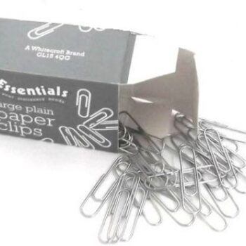 Large Paperclips Plain - Pack 1000