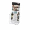 Literature Holder Slanted DL Clear