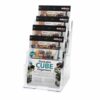 Literature Holders Slanted 4xA5 Clear