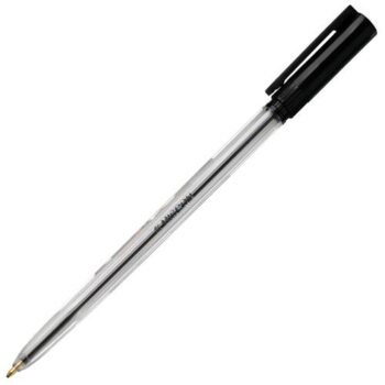 Office Ball Pens Black Medium Tip - Pack 20