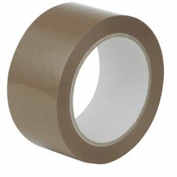 Packaging Tapes Brown Acrylic 48mm x 66m - Pack 6