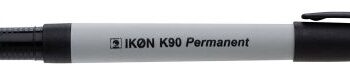 Permanent Fine Markers Black - Pack 10