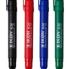 Permanent Markers Assorted Bullet Tip - Pack 4