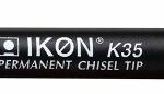 Permanent Markers Black Chisel Tip - Pack 10