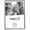 Photo Frame Clip In Aluminium with Clear Perspex Front A4