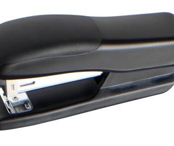 Plastic Stapler Full Strip 20 Sheets Capacity Black