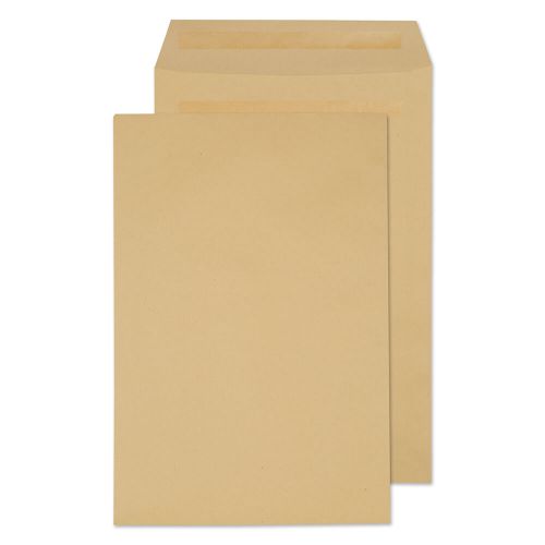 Pocket Envelopes 381x254mm Manilla Self Seal 90gsm - Pack 250
