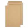 Pocket Envelopes C4 90gsm Manilla Plain Self Seal - Pack 250