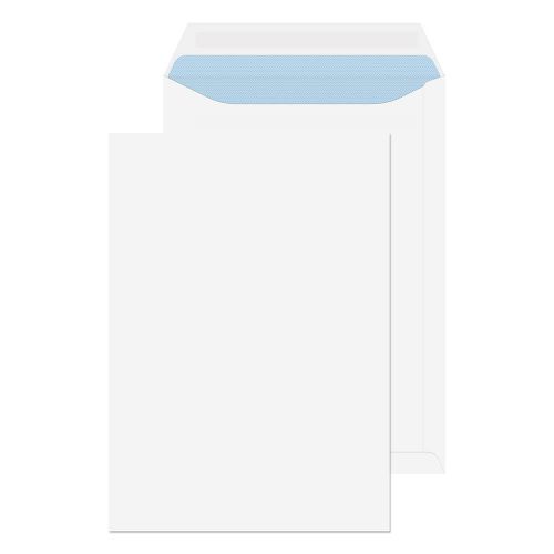Pocket Envelopes C4 White Self Seal 90gsm - Pack 250