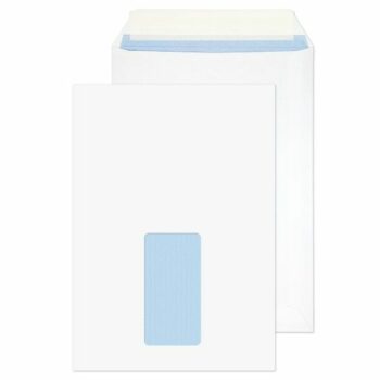 Pocket Envelopes C5 Window White Peel & Seal 100gsm - Pack 250