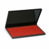 Rubber Stamp Pad 158x90mm Red