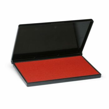 Rubber Stamp Pad 158x90mm Red