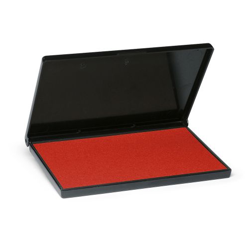 Rubber Stamp Pad 158x90mm Red