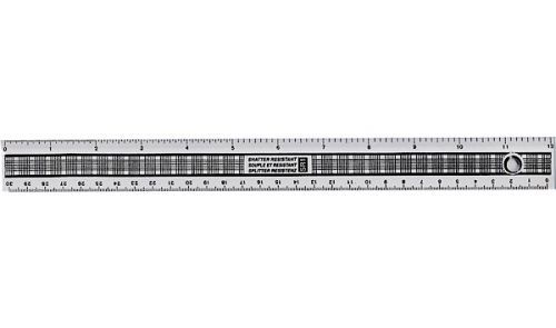 Ypo Ruler 300mm Shatter Resistant Ruler UK | Fast Delivery