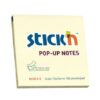 Sticky Concertina Fanfold Notes 3x3 Yellow 100 Sheets - Pack 12