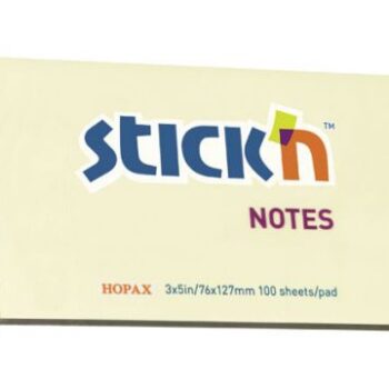 Sticky Notes 3x5 Yellow 100 Sheets - Pack 12