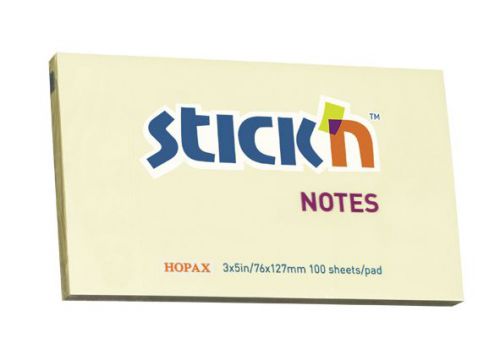 Sticky Notes 3x5 Yellow 100 Sheets - Pack 12