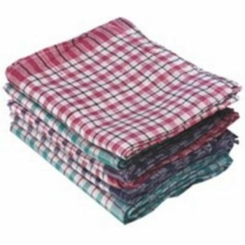 Tea Towels Chequered 460x680mm - Pack 10