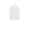 Ticket Label Strung Tags 37x24mm White - Pack 1000