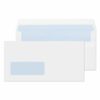 Wallet Envelopes DL White Lightweight Window Self Seal 80gsm - Pack 1000