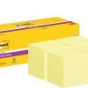 3M Post-it Super Sticky Notes Value 76x76mm Canary Yellow 7100290162 - Pack12+12