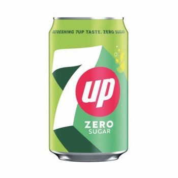 7up Zero Sugar Drink Cans 330ml 0402049 - Pack 24