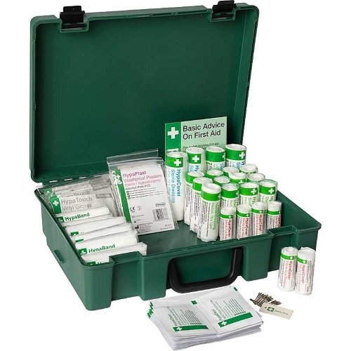 HSE Economy Workplace First Aid Kit Large - Open Box - Fusion Office UK HSE Economy Workplace First Aid Kit Large - Open Box - Fusion Office UK