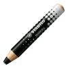 STABILO MARKdry 5 Black Drywipe Whiteboard Marker Pencils 648 46 - Pack 5 - Fusion Office UK