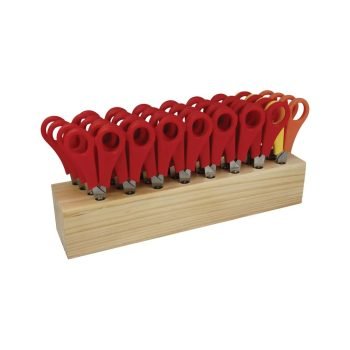 School Scissors Block 130mm Pack 32 - Fusion Office Ltd UK