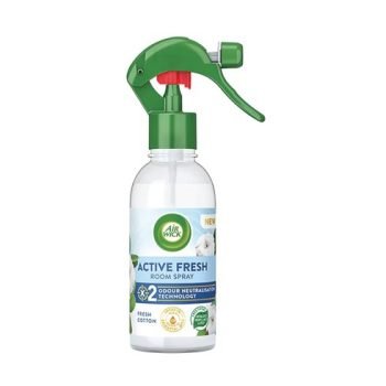 Air Wick Active Fresh Room Spray Fresh Cotton 236ml 3247159 - Each