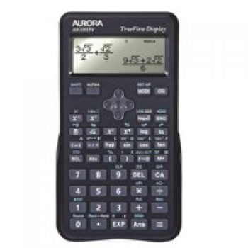 Aurora AX595TV Scientific Calculator with Textbook Display Black