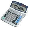 Aurora DT401 Large 12 Digit Desk Calculator with Adjustable Display Silver