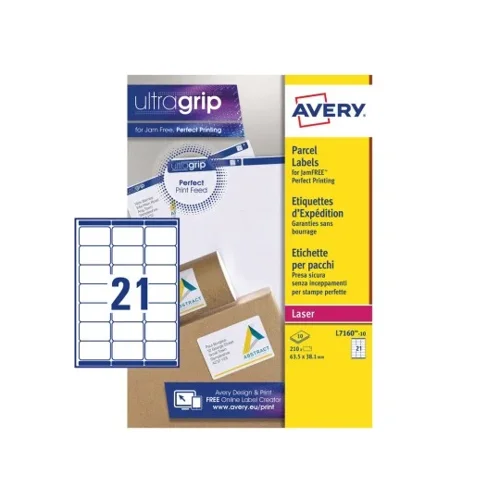 Avery L7160-10 Laser Address Labels | Fast Delivery