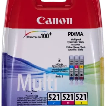 Canon CLI-521 Standard Colour Inkjet Cartridge 2934B015