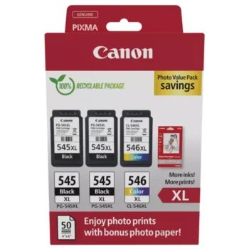 Canon PG-545XL/CL-546XL Photo Value Pack 2xBlack & Colour 8286B015